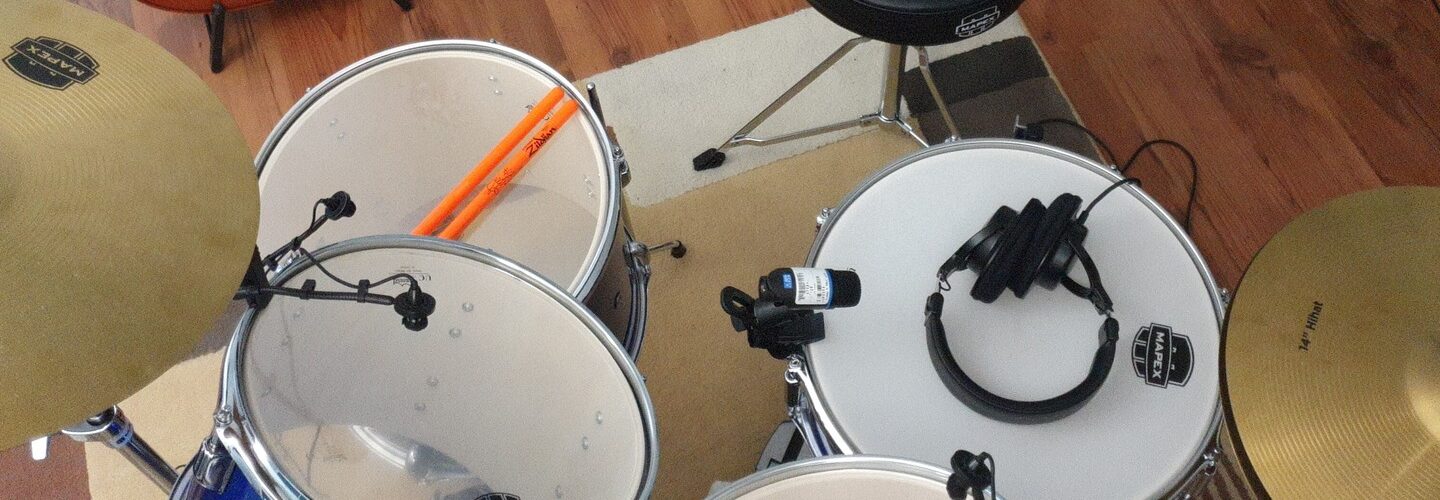 April 2025 drum recording session