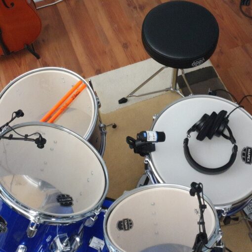 April 2025 drum recording session